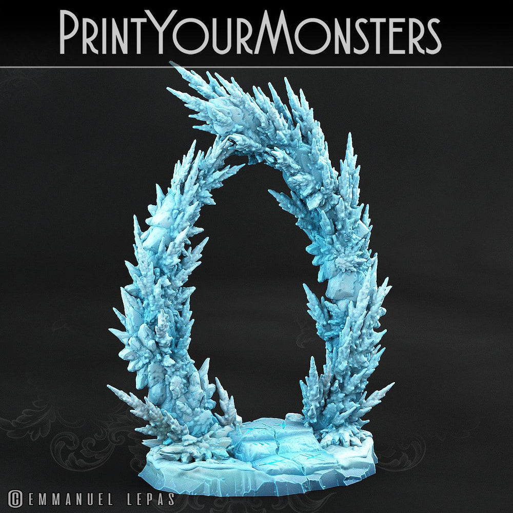 3D Printed Print Your Monsters Ice Portal The Wrath of Gloomrime Monsters Part I Set 28mm - 32mm D&D Wargaming (Online Only)