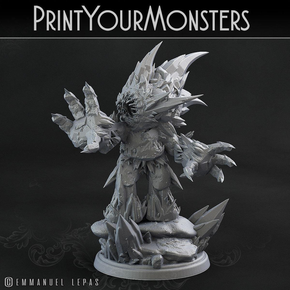 3D Printed Print Your Monsters Iceheart Lamproid The Wrath of Gloomrime Monsters Part II Set 28mm - 32mm D&D Wargaming (Online Only)