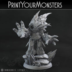 3D Printed Print Your Monsters Iceheart Lamproid The Wrath of Gloomrime Monsters Part II Set 28mm - 32mm D&D Wargaming (Online Only)