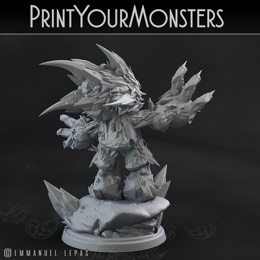 3D Printed Print Your Monsters Iceheart Lamproid The Wrath of Gloomrime Monsters Part II Set 28mm - 32mm D&D Wargaming (Online Only)