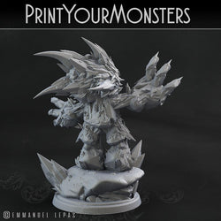 3D Printed Print Your Monsters Iceheart Lamproid The Wrath of Gloomrime Monsters Part II Set 28mm - 32mm D&D Wargaming (Online Only)