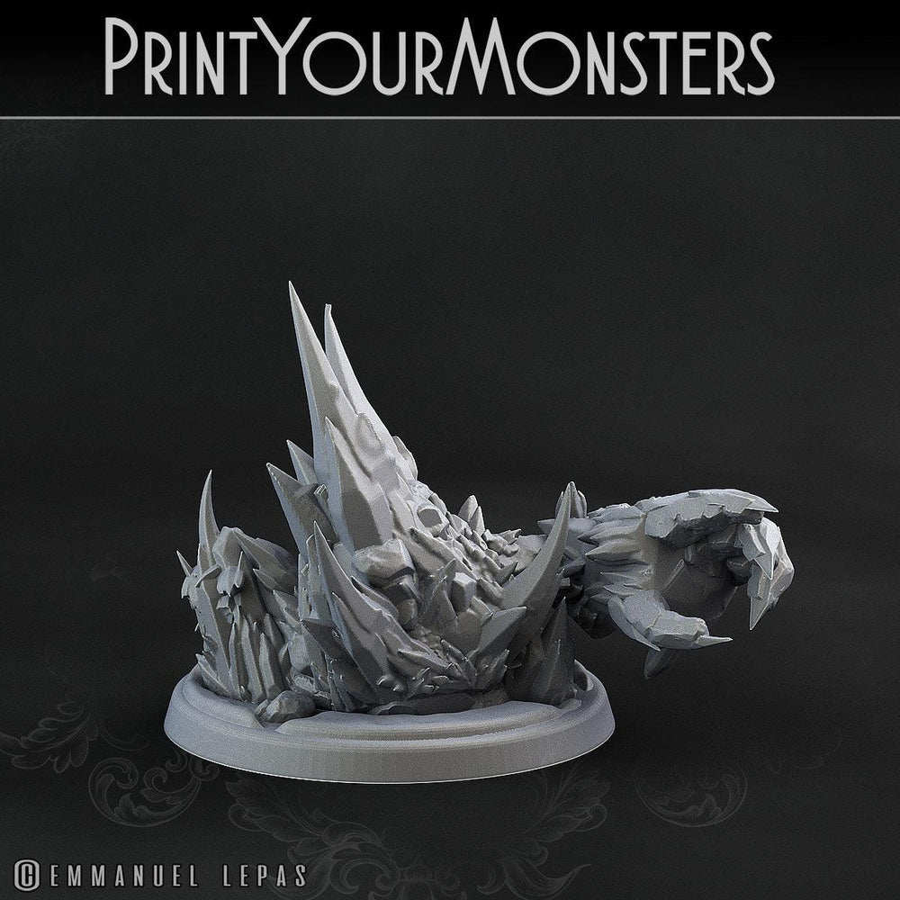 3D Printed Print Your Monsters Iceheart Lamproid The Wrath of Gloomrime Monsters Part II Set 28mm - 32mm D&D Wargaming (Online Only)