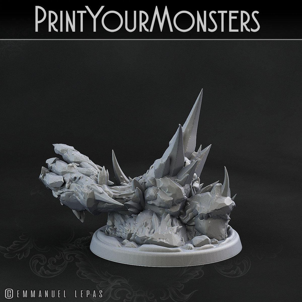 3D Printed Print Your Monsters Iceheart Lamproid The Wrath of Gloomrime Monsters Part II Set 28mm - 32mm D&D Wargaming (Online Only)