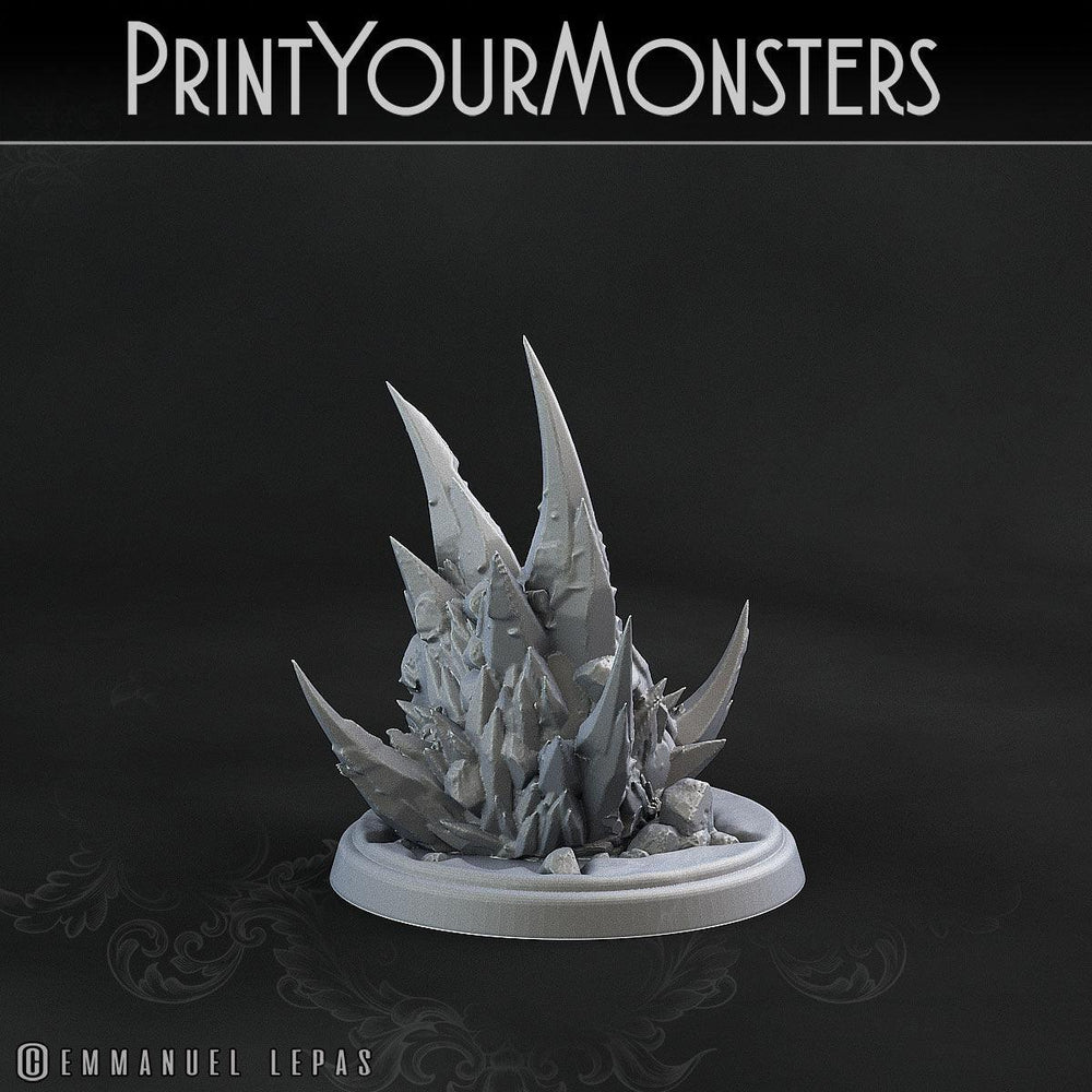 3D Printed Print Your Monsters Iceheart Lamproid The Wrath of Gloomrime Monsters Part II Set 28mm - 32mm D&D Wargaming (Online Only)