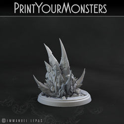 3D Printed Print Your Monsters Iceheart Lamproid The Wrath of Gloomrime Monsters Part II Set 28mm - 32mm D&D Wargaming (Online Only)