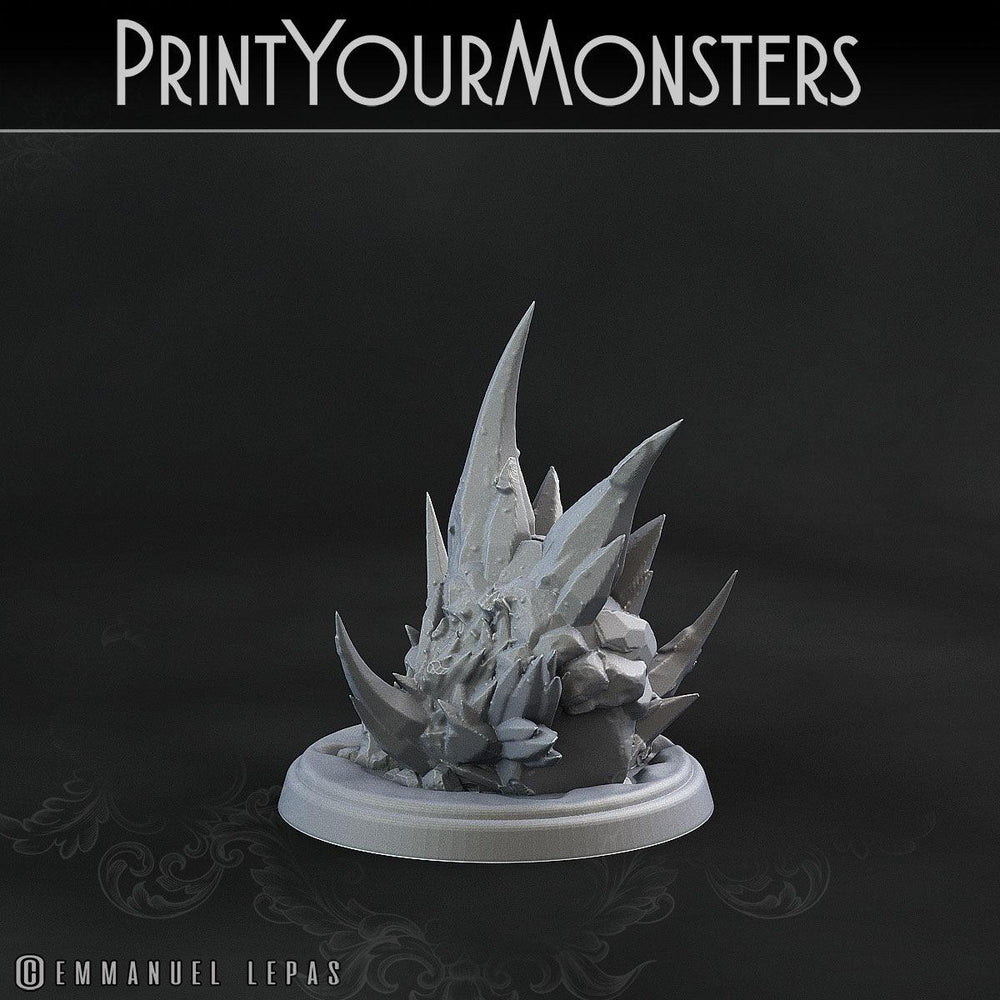 3D Printed Print Your Monsters Iceheart Lamproid The Wrath of Gloomrime Monsters Part II Set 28mm - 32mm D&D Wargaming (Online Only)