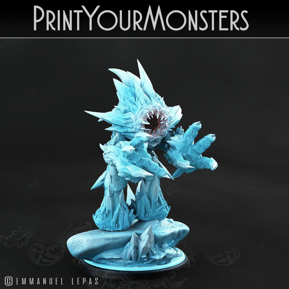 3D Printed Print Your Monsters Iceheart Lamproid The Wrath of Gloomrime Monsters Part II Set 28mm - 32mm D&D Wargaming (Online Only)