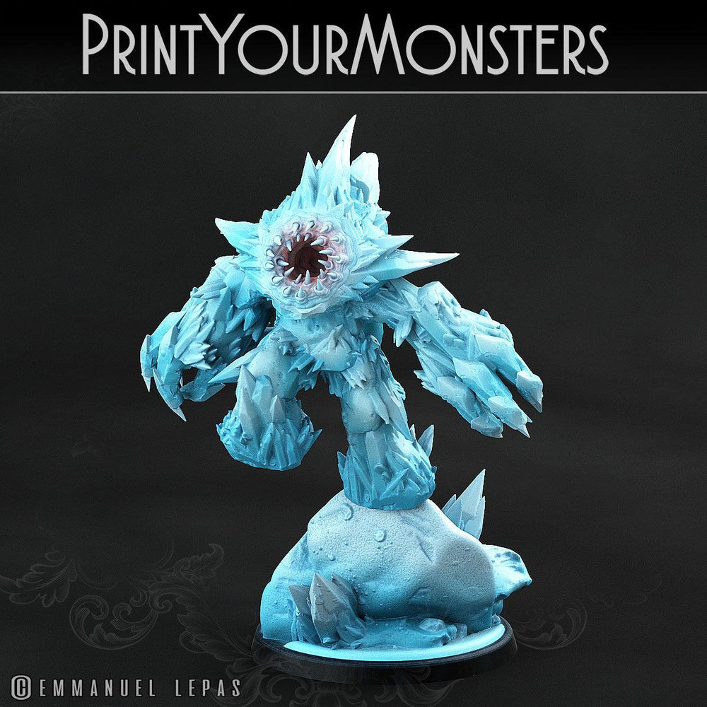 3D Printed Print Your Monsters Iceheart Lamproid The Wrath of Gloomrime Monsters Part II Set 28mm - 32mm D&D Wargaming (Online Only)
