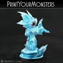 3D Printed Print Your Monsters Iceheart Lamproid The Wrath of Gloomrime Monsters Part II Set 28mm - 32mm D&D Wargaming (Online Only)