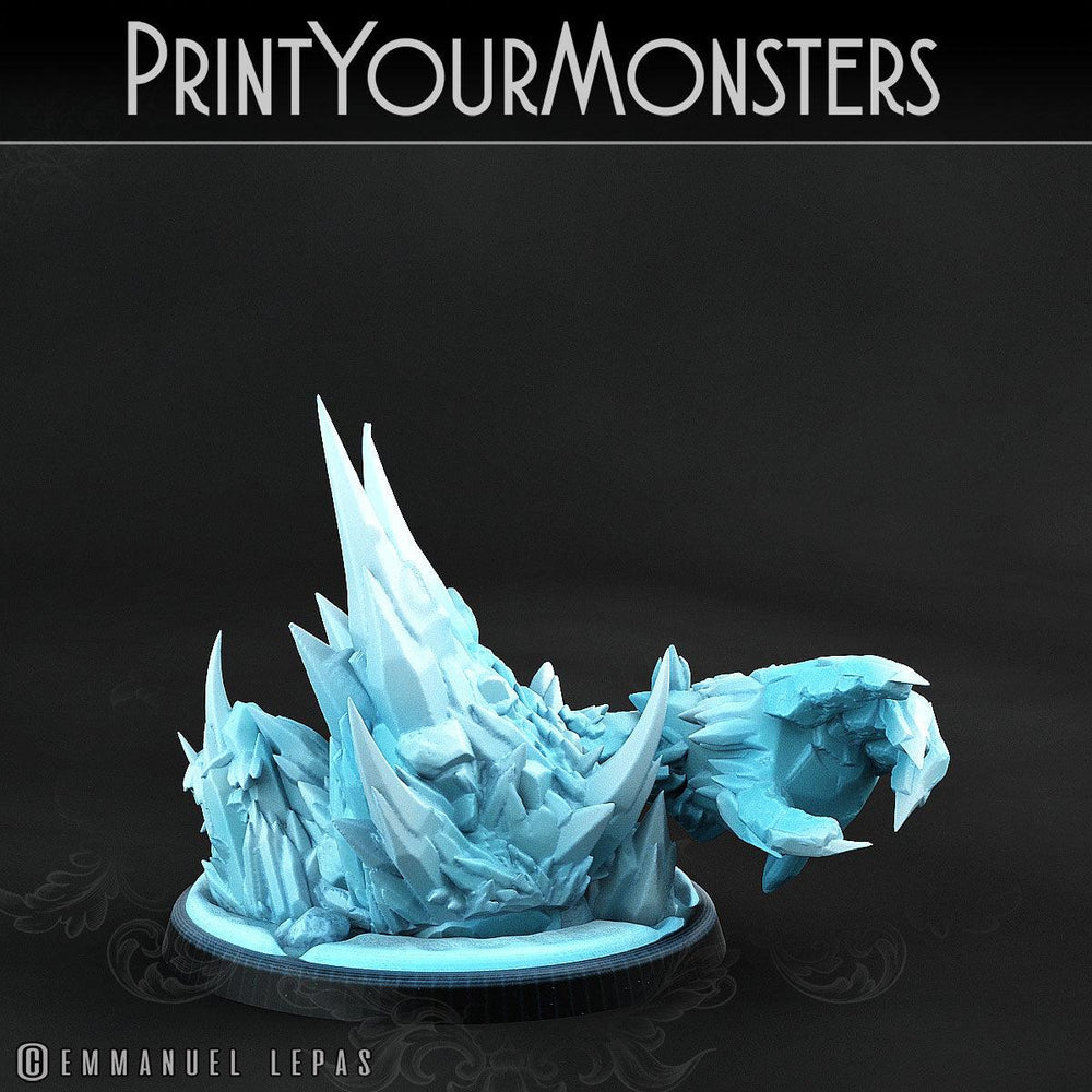 3D Printed Print Your Monsters Iceheart Lamproid The Wrath of Gloomrime Monsters Part II Set 28mm - 32mm D&D Wargaming (Online Only)
