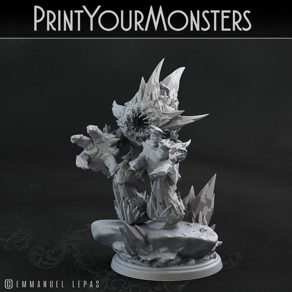 3D Printed Print Your Monsters Iceheart Lamproid The Wrath of Gloomrime Monsters Part II Set 28mm - 32mm D&D Wargaming (Online Only)