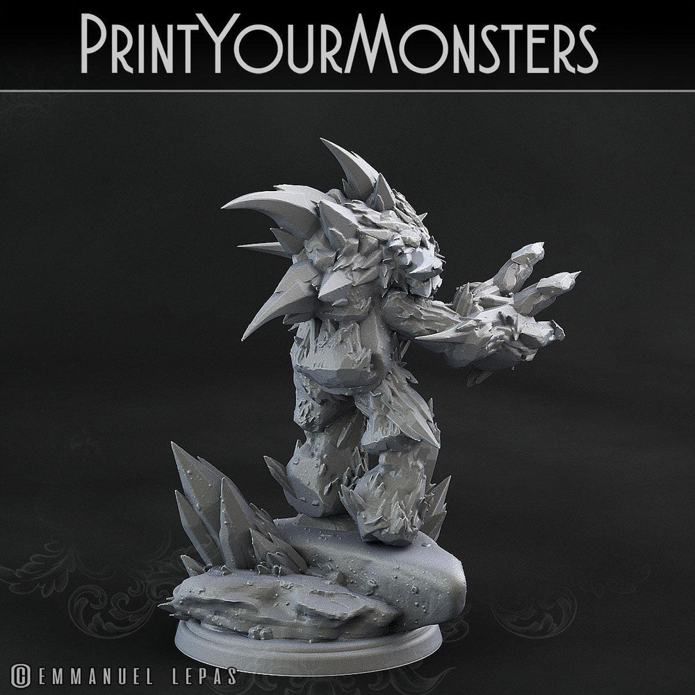 3D Printed Print Your Monsters Iceheart Lamproid The Wrath of Gloomrime Monsters Part II Set 28mm - 32mm D&D Wargaming (Online Only)