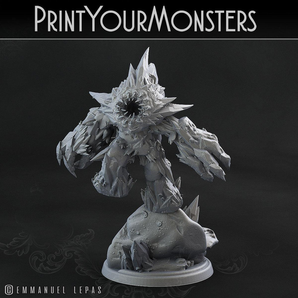 3D Printed Print Your Monsters Iceheart Lamproid The Wrath of Gloomrime Monsters Part II Set 28mm - 32mm D&D Wargaming (Online Only)