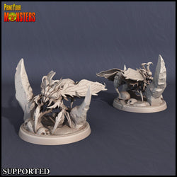 3D Printed Print Your Monsters Infernal Bee Set The Infernal Hive 28mm - 32mm D&D Wargaming (Online Only)