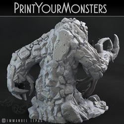 3D Printed Print Your Monsters Infernal Magma Elementals 28mm - 32mm D&D Wargaming (Online Only)