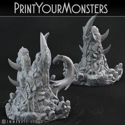 3D Printed Print Your Monsters Infernal Magma Roper 28mm - 32mm D&D Wargaming (Online Only)