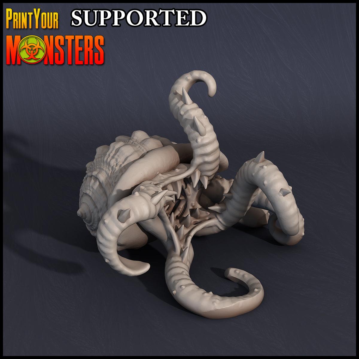 3D Printed Print Your Monsters Kraken Hatchling Dark Water Sanctum 28mm - 32mm D&D Wargaming (Online Only)