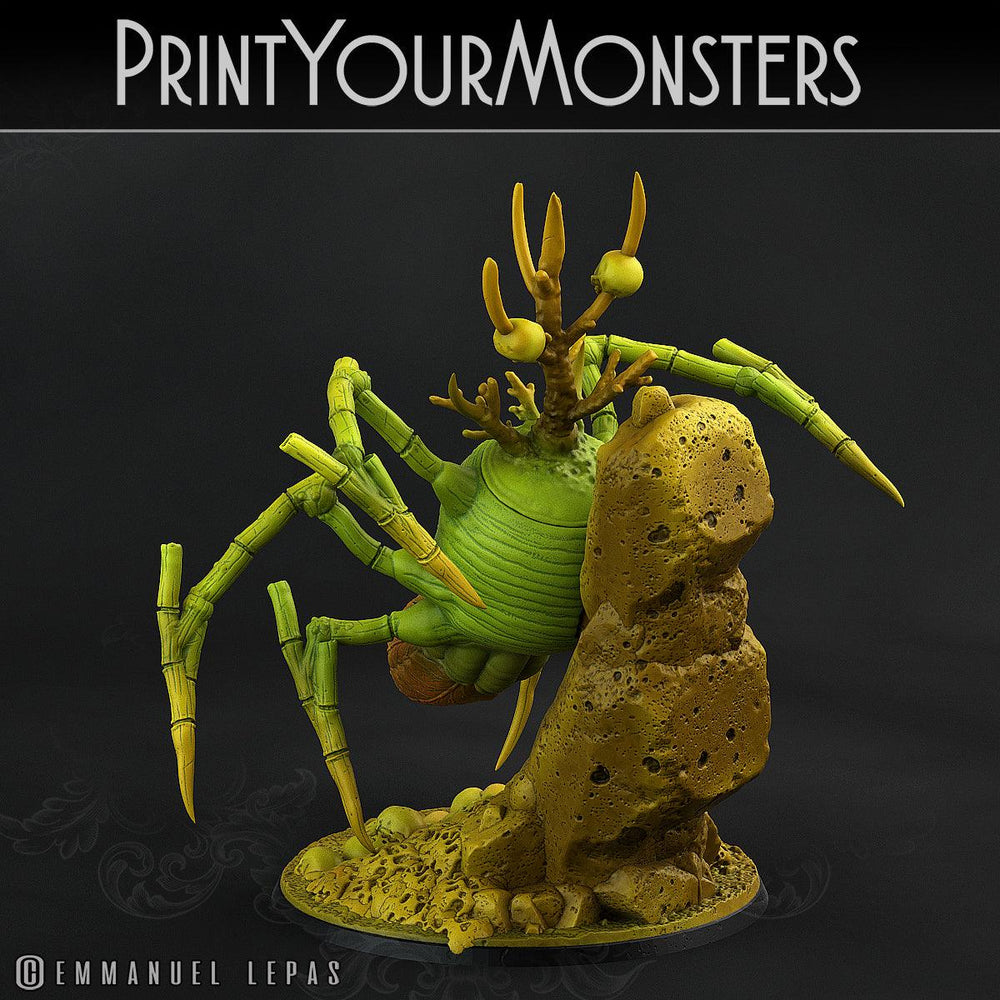 3D Printed Print Your Monsters Leaftongue Tarantulas Carniflora Jungle Predators 28mm - 32mm D&D Wargaming (Online Only)