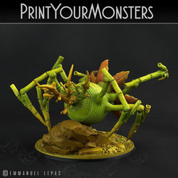 3D Printed Print Your Monsters Leaftongue Tarantulas Carniflora Jungle Predators 28mm - 32mm D&D Wargaming (Online Only)