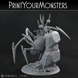 3D Printed Print Your Monsters Leaftongue Tarantulas Carniflora Jungle Predators 28mm - 32mm D&D Wargaming (Online Only)