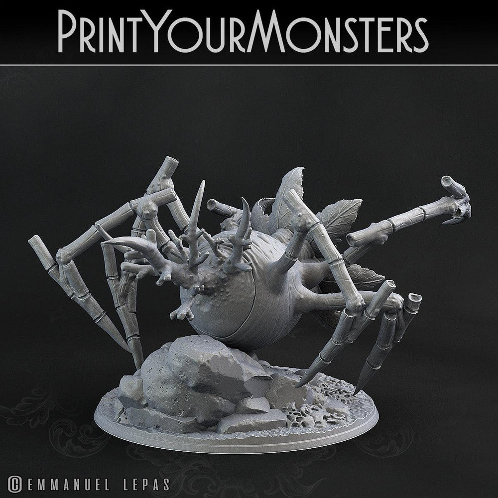 3D Printed Print Your Monsters Leaftongue Tarantulas Carniflora Jungle Predators 28mm - 32mm D&D Wargaming (Online Only)