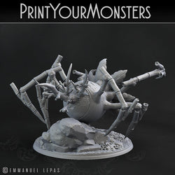 3D Printed Print Your Monsters Leaftongue Tarantulas Carniflora Jungle Predators 28mm - 32mm D&D Wargaming (Online Only)