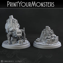 3D Printed Print Your Monsters Little Golem Set 28mm - 32mm D&D Wargaming (Online Only)