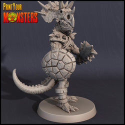 3D Printed Print Your Monsters Lizardmen Set 28mm - 32mm D&D Wargaming (Online Only)