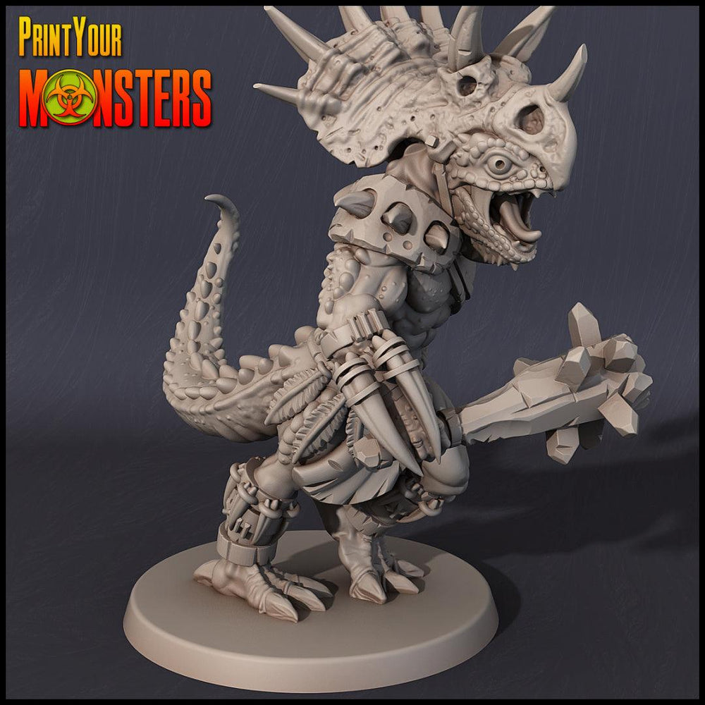 3D Printed Print Your Monsters Lizardmen Set 28mm - 32mm D&D Wargaming (Online Only)