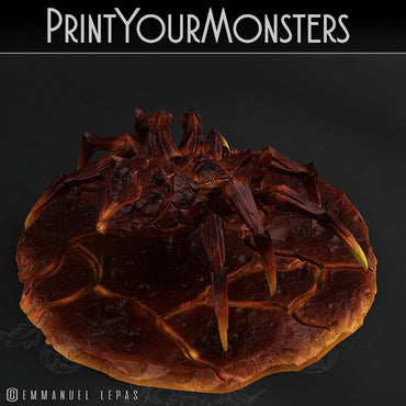 3D Printed Print Your Monsters Magmaranea Spider 28mm - 32mm D&D Wargaming (Online Only)