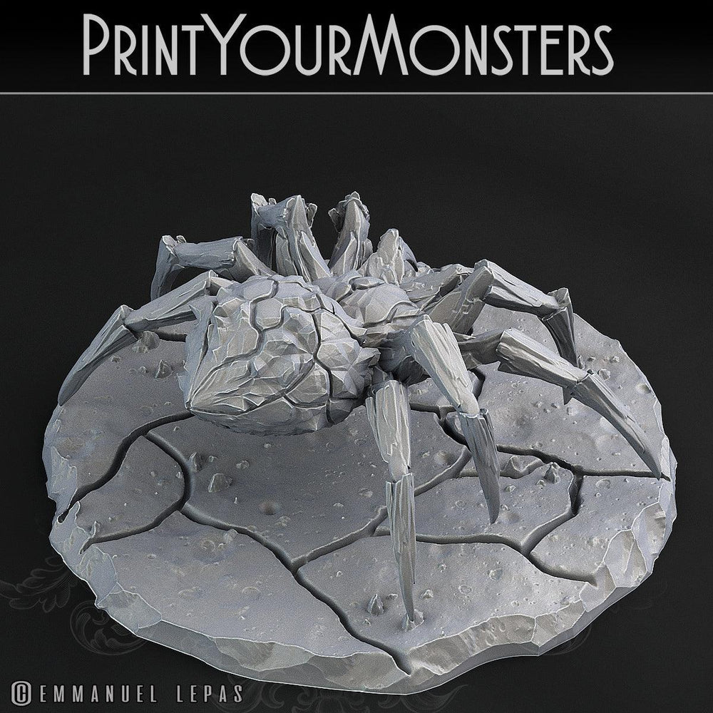 3D Printed Print Your Monsters Magmaranea Spider 28mm - 32mm D&D Wargaming (Online Only)