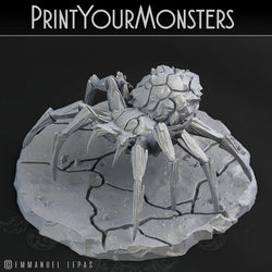 3D Printed Print Your Monsters Magmaranea Spider 28mm - 32mm D&D Wargaming (Online Only)