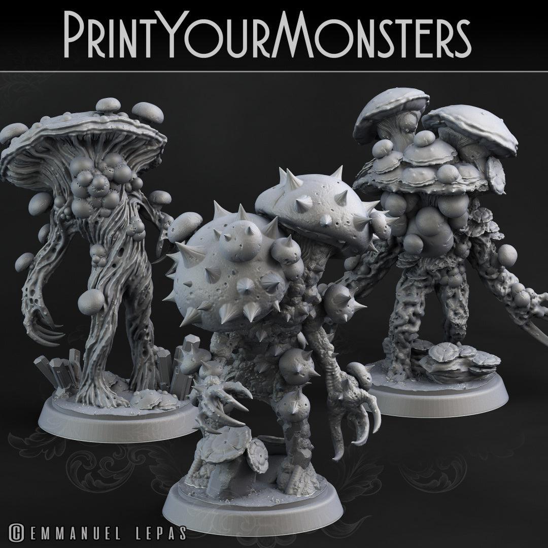3D Printed Print Your Monsters Nightmare Fungi Nightmare Grotto Fungi 28mm - 32mm D&D Wargaming (Online Only)
