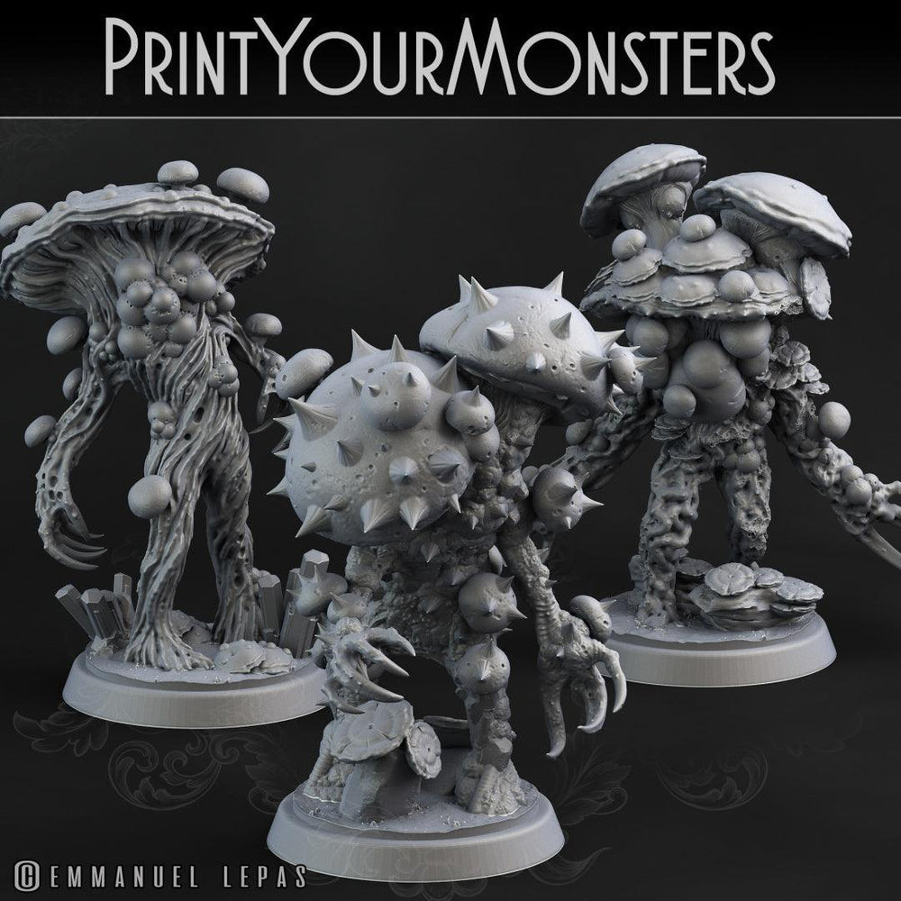3D Printed Print Your Monsters Nightmare Fungi Nightmare Grotto Fungi 28mm - 32mm D&D Wargaming (Online Only)