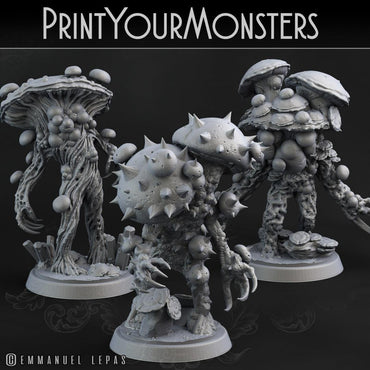 3D Printed Print Your Monsters Nightmare Fungi Nightmare Grotto Fungi 28mm - 32mm D&D Wargaming (Online Only)