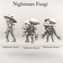 3D Printed Print Your Monsters Nightmare Fungi Nightmare Grotto Fungi 28mm - 32mm D&D Wargaming (Online Only)
