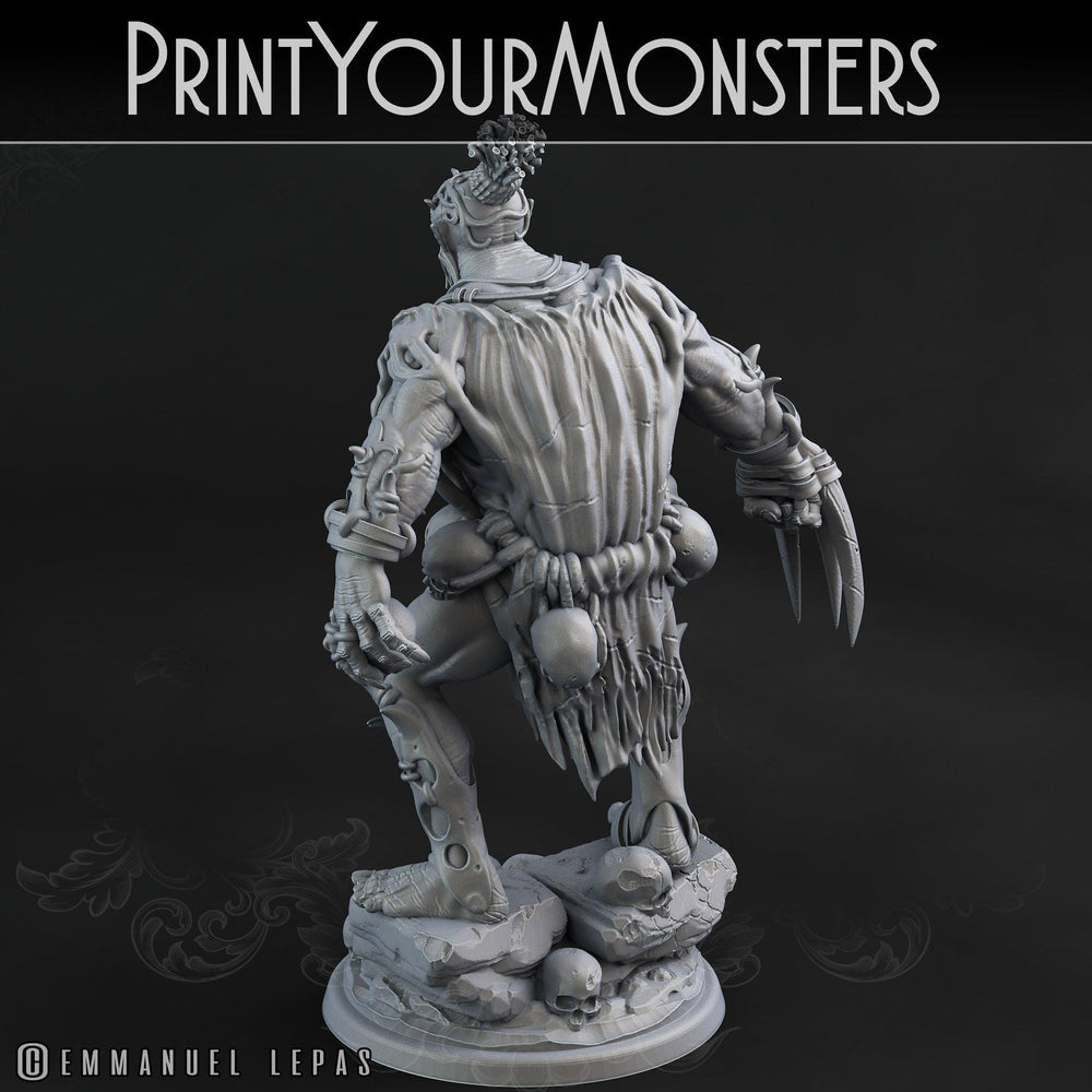 3D Printed Print Your Monsters Orc Warrior 4 Desert Orcs Set 28mm - 32mm D&D Wargaming (Online Only)