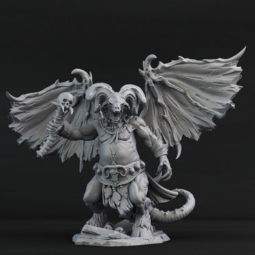 3D Printed Print Your Monsters Orcus Demon 28mm - 32mm D&D Wargaming (Online Only)
