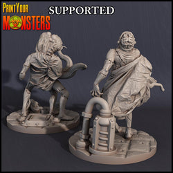 3D Printed Print Your Monsters Organic Patients Horrifying Laboratory Pack 28mm - 32mm D&D Wargaming (Online Only)