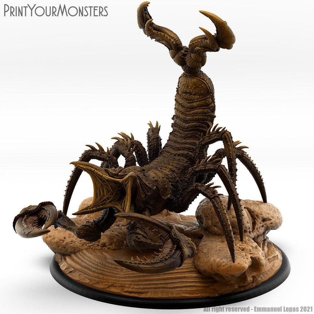 3D Printed Print Your Monsters Piskoramli Desert Orcs Set 28mm - 32mm D&D Wargaming (Online Only)