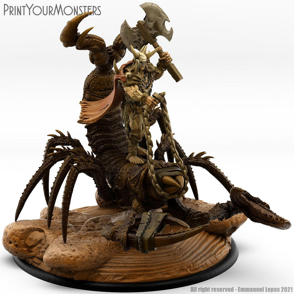 3D Printed Print Your Monsters Piskoramli Desert Orcs Set 28mm - 32mm D&D Wargaming (Online Only)