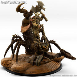 3D Printed Print Your Monsters Piskoramli Desert Orcs Set 28mm - 32mm D&D Wargaming (Online Only)