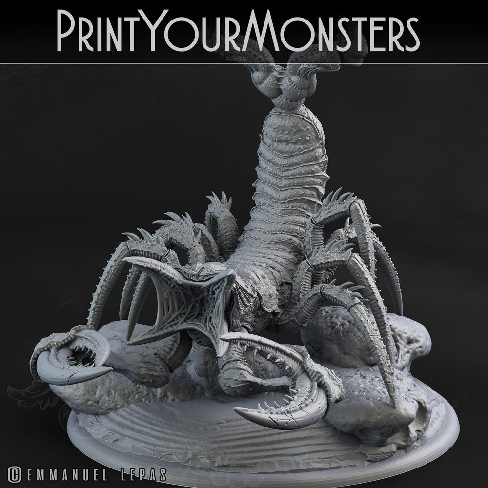 3D Printed Print Your Monsters Piskoramli Desert Orcs Set 28mm - 32mm D&D Wargaming (Online Only)