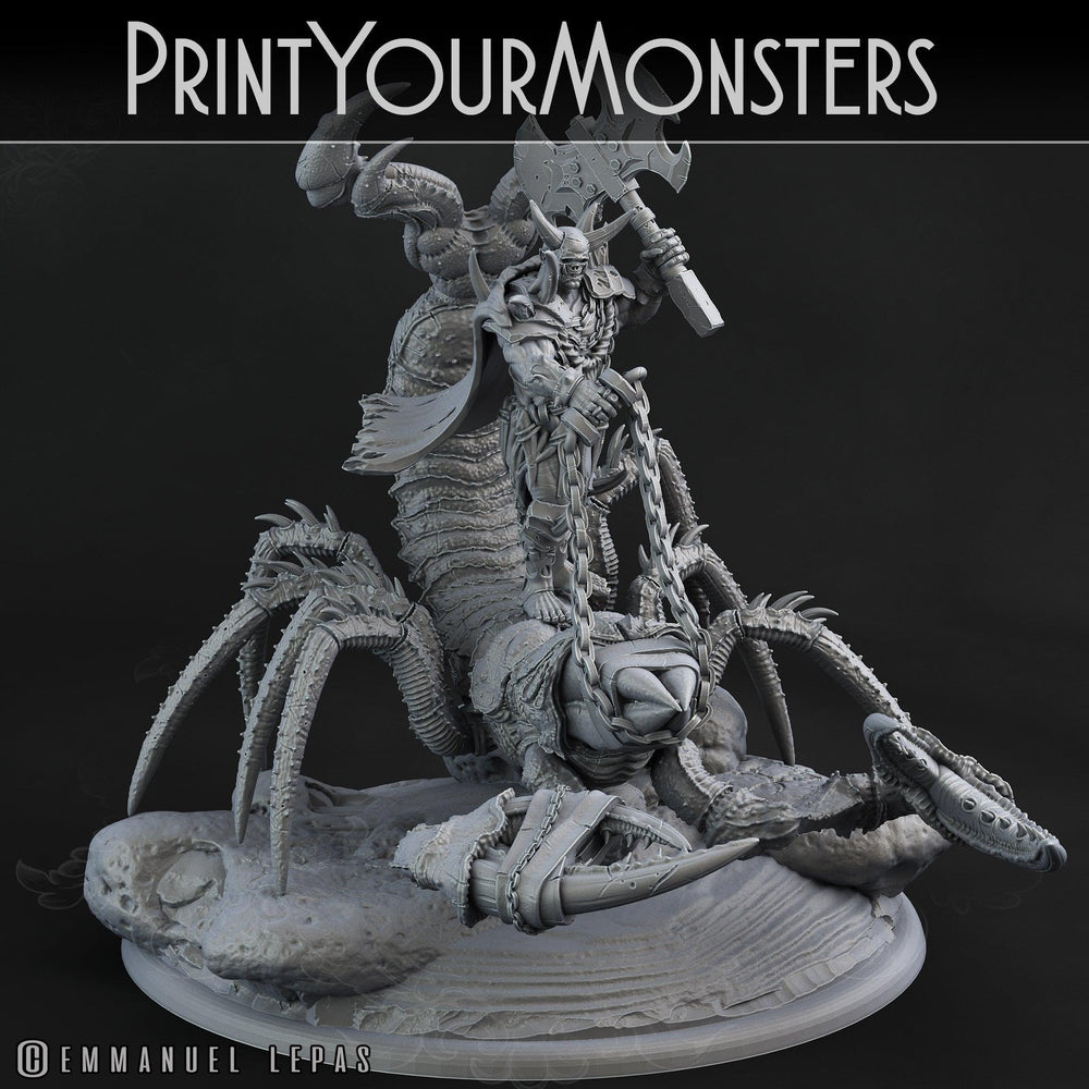 3D Printed Print Your Monsters Piskoramli Desert Orcs Set 28mm - 32mm D&D Wargaming (Online Only)