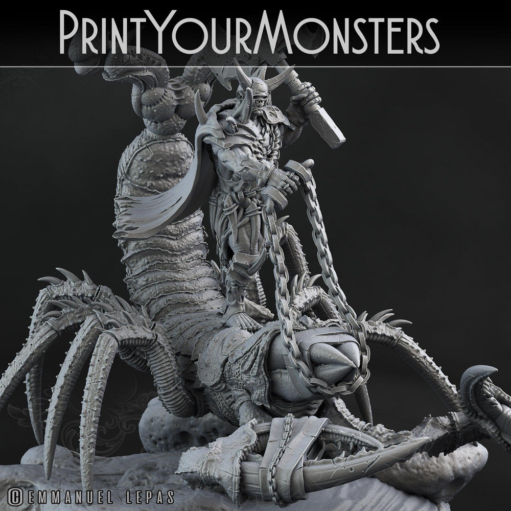 3D Printed Print Your Monsters Piskoramli Desert Orcs Set 28mm - 32mm D&D Wargaming (Online Only)