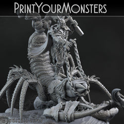 3D Printed Print Your Monsters Piskoramli Desert Orcs Set 28mm - 32mm D&D Wargaming (Online Only)