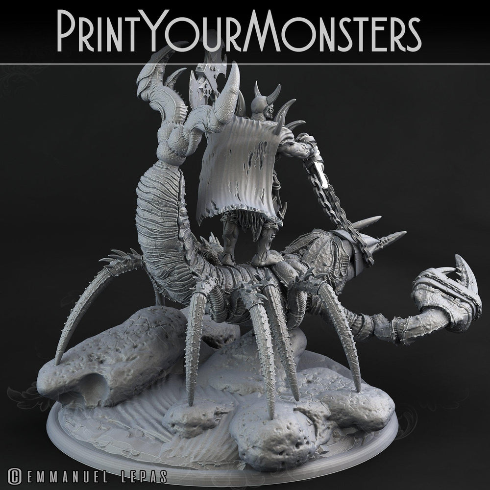 3D Printed Print Your Monsters Piskoramli Desert Orcs Set 28mm - 32mm D&D Wargaming (Online Only)