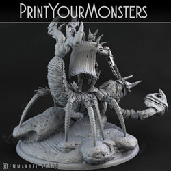 3D Printed Print Your Monsters Piskoramli Desert Orcs Set 28mm - 32mm D&D Wargaming (Online Only)