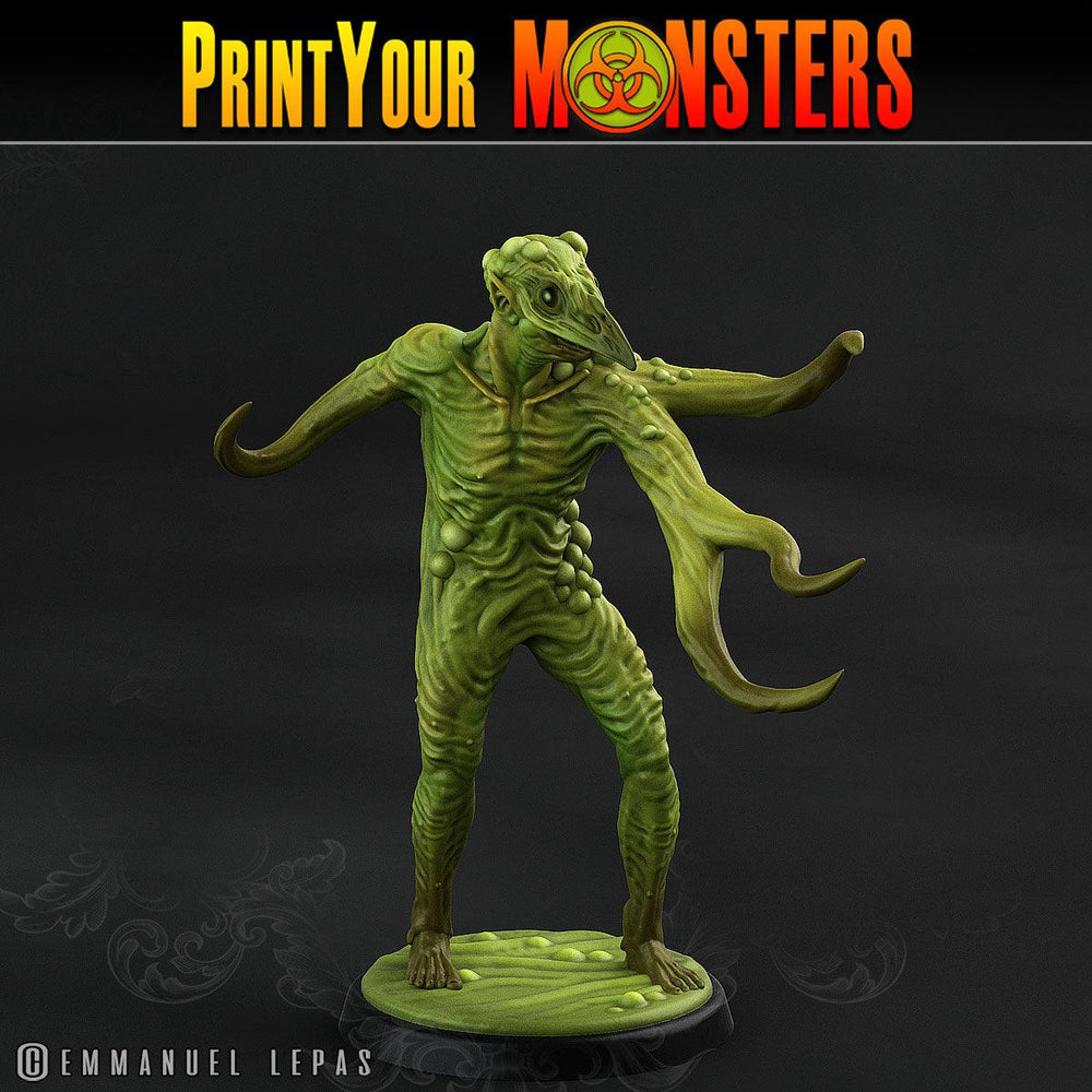 3D Printed Print Your Monsters Plague Men Plague Army Of Spooky Swamp Set 28mm - 32mm D&D Wargaming (Online Only)