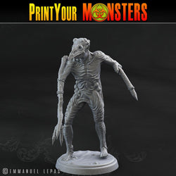 3D Printed Print Your Monsters Plague Men Plague Army Of Spooky Swamp Set 28mm - 32mm D&D Wargaming (Online Only)